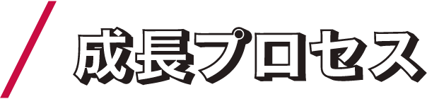 成長プロセス